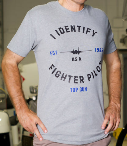 I Identify as a Fighter Pilot shirt