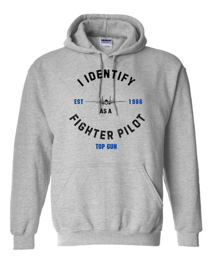 I Identify as a Fighter Pilot Hoodie