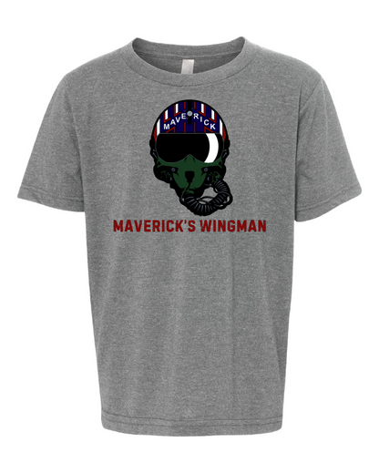 Kids Maverick's Wingman short sleeve shirt